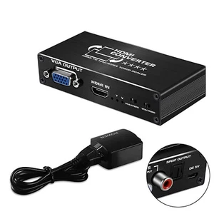 HDMI to Ybprp Component Converter With Audio HDMI to RGB Converter 1080P - Bild 1 von 15