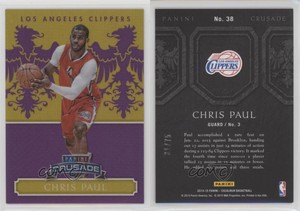 2014-15 Panini Excalibur Crusade Purple /75 Chris Paul #38