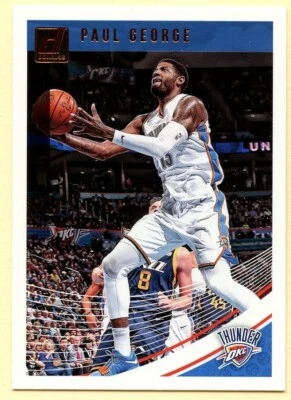 2018-19 Panini Donruss Basketball Paul George #117 Oklahoma City Thunder - Image 1 of 2