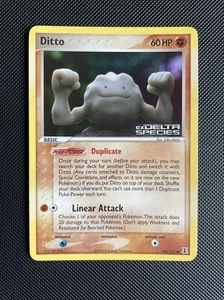 Ditto (Geodude) 62/113 STAMPED Reverse Holo - EX Delta Species 2005 - LP/NM - Bild 1 von 14