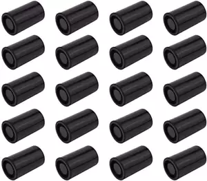 35Mm Caliber Plastic Film Canisters -20Pcs (Black) - Picture 1 of 3