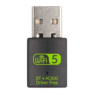 Wi-fi Adapter Wide Coverage Wi-fi Extension External Wireless Network Card Black - Picture 1 of 9