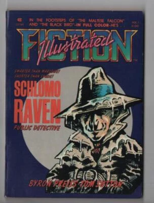 FICTION ILLUSTRATED Digest #1, VF/NM, 1976, Tom Sutton, Schlomo Raven - Image 1 of 2