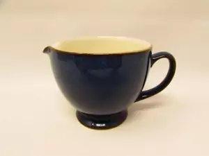 Boston by Denby England Creamer Dark Blue Brown Trim b51 - Bild 1 von 2