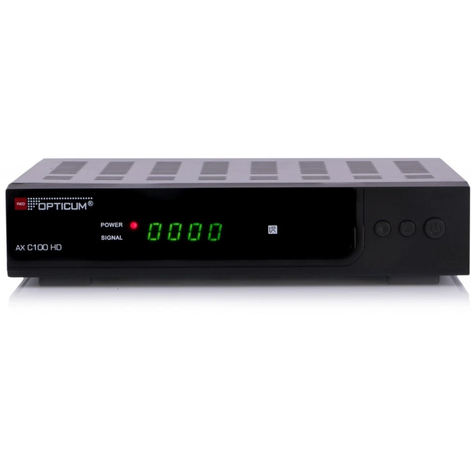 Opticum AX HD C100 DVB-C HDTV-Kabelreceiver - Schwarz (30032)