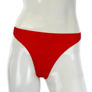 LatexDreamwear roter 100% Latex Frauen / Damen Tanga / Slip / sexy Höschen - Bild 1 von 5