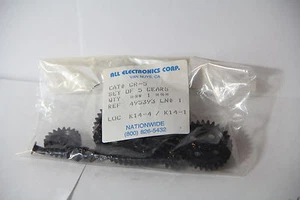 All Electronics Corp - Set di 5 Ingranaggi - Cat No GR-5 - NUOVI - SPECIFICHE IN DESCRIZIONE - Foto 1 di 3