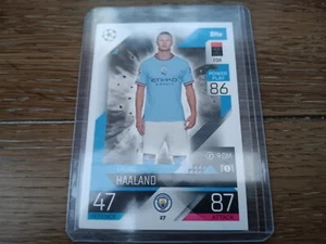 Erling Haaland 2022-23 Topps Match Attax #27 Norway Manchester City - Bild 1 von 2