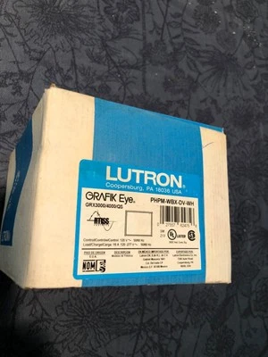 Lutron PHPM-WBX-DV-WH Grafik Eye Phase Adaptiv Power Module-NEW - Image 1 of 3