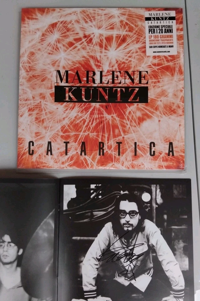 MARLENE KUNTZ Catartica LP Vinile AUTOGRAFATO Numerato Colorato 20 ANNIVERSARIO  - Immagine 1 di 4