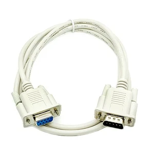 9Pin RS-232 Male to Female M/F DB9 Male to DB9 Female Serial Extension Cable - Picture 1 of 6