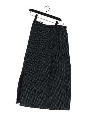 Vanessa Bruno Women's Maxi Skirt W 30 in Black Geometric 100% Viscose Long Maxi - Изображение 1 из 4