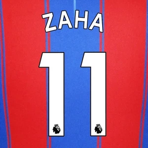 Crystal Palace Zaha 11 2019 2020 blanco conjunto de nombres de jugador local - Imagen 1 de 1