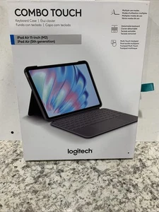 Logitech Combo Touch für iPad Air 11" M2/iPad Air 5 Tastatur Hülle (920-013291) - Bild 1 von 1