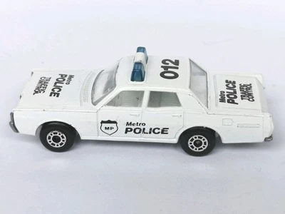 Matchbox Lesney superfast No 59d TP-2 Murcury Metro Police Traffic control  Car - Image 1 of 4