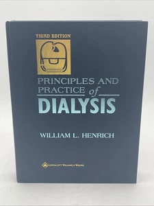 Prinzipien und Praxis der Dialyse Dritte Ausgabe William L. Henrich 2004 EUC - Bild 1 von 14