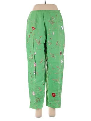 CJ Laing Women Green Casual Pants 6 - Image 1 of 2