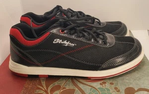 KR STRIKEFORCE HOMBRE US 8.5 TITAN ZAPATO DE BOLICHE IZQUIERDA DERECHA DESLIZAMIENTO M-037 NEGRO  - Imagen 1 de 7