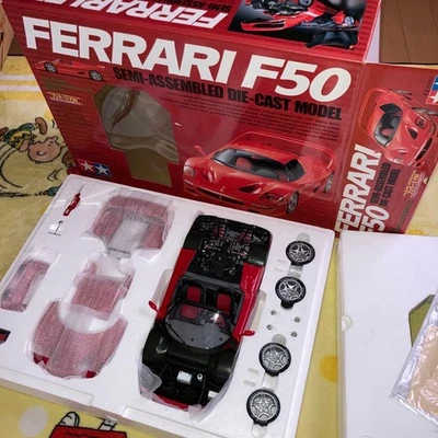 1/12 TAMIYA FERRARI F50 semi-assembled model #PGGBAR - Image 1 of 4