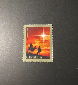 U.S. Scott #4813 Holy Family and Donkey S/A Forever Einzelmarke postfrisch F/VF - Bild 1 von 2
