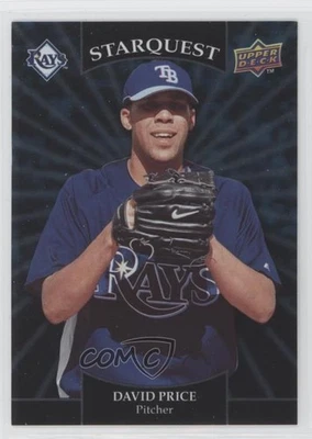 2009 Upper Deck Starquest Turquoise Common David Price #SQ-37 Rookie RC - Image 1 of 2