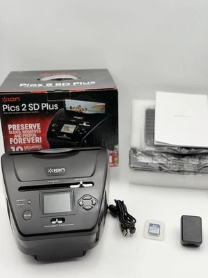ION Pics 2 SD Plus, Slide, Negative and Picture Scanner - NEW Open Box - Image 1 of 4