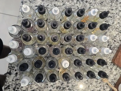 Bath & Body Works 45 Empty Wallflower Oil Diffuser Glass Bulbs Refill Crafts DIY - Image 1 of 4