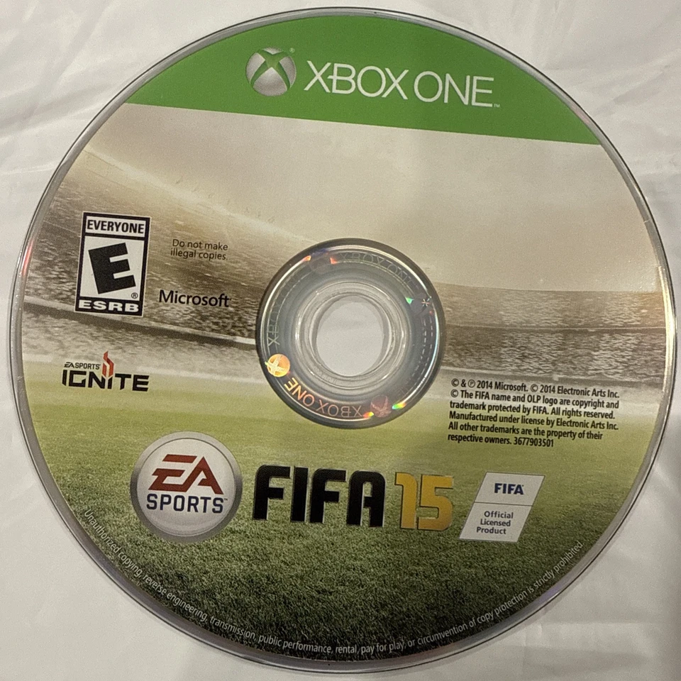 FIFA 15 (Microsoft Xbox One, 2014) DISC ONLY Free Shipping No Tracking - Image 1 of 1