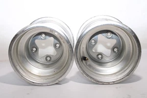 2003-2014 Suzuki Quadsport Z400 Ltz400 OEM 9x8.0 Rear Back Wheels Rims - Picture 1 of 8