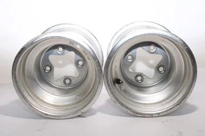 2003-2014 Suzuki Quadsport Z400 Ltz400 OEM 9x8.0 Rear Back Wheels Rims - Image 1 of 4
