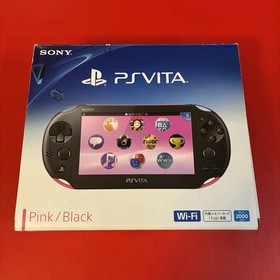Sony PlayStation Vita 2000 Console (Pink / Black) In The Box - EXCELLENT!