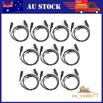 10x Earpiece Headset Mic PTT for ​XPR3300 XPR3500 DP2400 DP2600 DP2600e Radio - Image 1 of 4