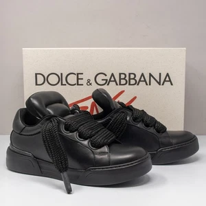 Dolce & Gabbana Mega Skate, Men's 42.5 (9.5 US) Black Sneakers - Picture 1 of 8