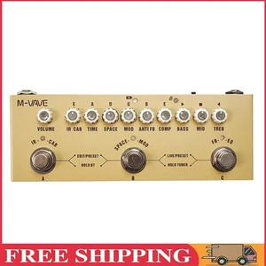 IR Reverb Tuning Record Multi-Effekte Akustikgitarrenpedal für Akustikgitarre - Bild 1 von 11