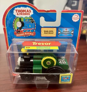 TREVOR ~ Thomas the Tank Engine and Friends Wooden Railway Collection 2006 ~ NEW - Picture 1 of 3