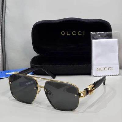 gafas de sol cuadradas vintage gucci hombre Foto 1 de 4