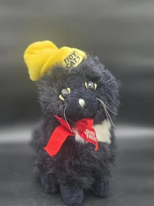 Vintage 1980’s TIDY CATS 10” Plush Cat - Picture 1 of 8