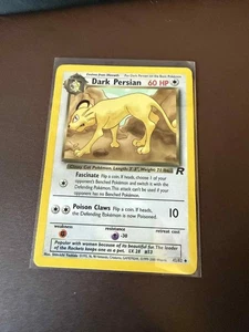 Pokémon TCG Dark Persian Team Rocket 42/82 Regular LP. - Picture 1 of 2