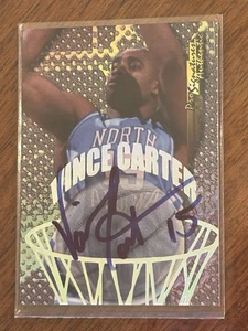 1998 Collector’s Edge Pro Signature Authentic Vince Carter Rookie RC Rare Auto - Picture 1 of 2