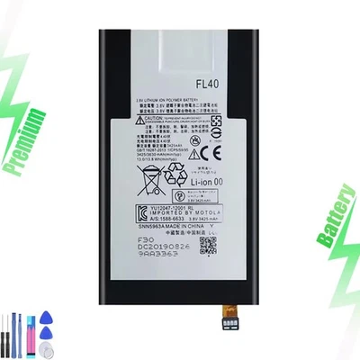 FL40 New Battery for Verizon Motorola DROID MAXX 2 XT1565 X PLAY X3A SNN5958A - Image 1 of 4