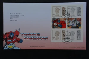 2022 Transformers Miniature Sheet FDC Arkholme Carnforth SHS With Insert Card - Picture 1 of 1