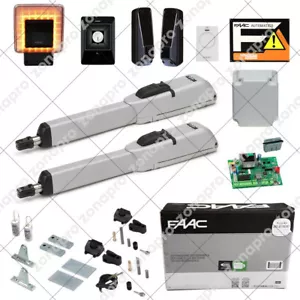 FAAC KIT 415 L 230V 104417 Automation Swing Gate Max 4mt Door - Picture 1 of 3
