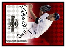 1998 Donruss Signature Wilson Alvarez    Tampa Bay Devil Rays #NNO