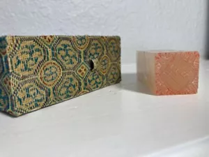 Chinese Stamper Used w/Ink in Writing Chinese w/a Pretty Pastoral Scene on It! - Picture 1 of 7