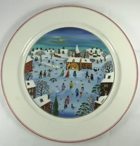 Villeroy & Boch Naif Plato de Navidad o Plato de Picar Vitro Porcelana Lavavajillas - Imagen 1 de 9