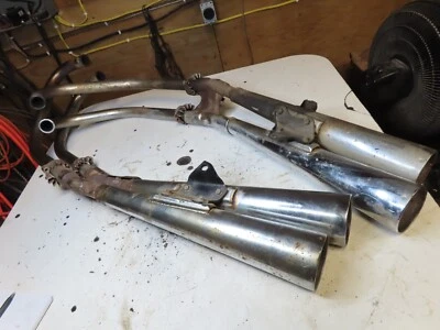 1982 Honda Nighthawk CB750SC CB750C Exhaust Foto 1 de 4