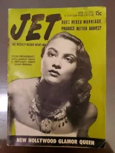 JET Magazin 19. März 1953 Cover Tessa Prendergast/Jackie Robinson RAR! - Bild 1 von 5