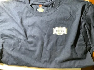 2016 XL Georgia Hog Rally T-Shirt, Harley Davidson, Blue - Picture 1 of 4