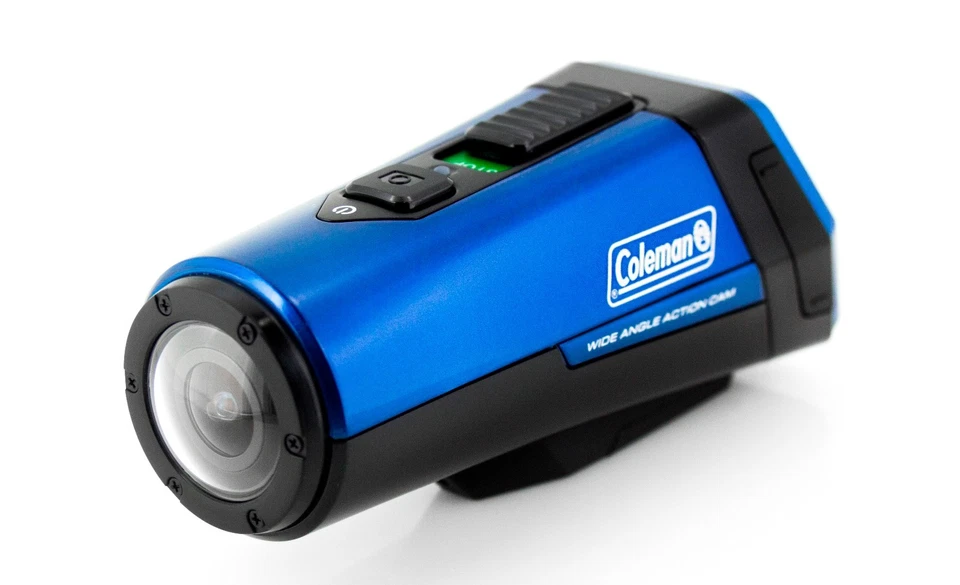 Cámara deportiva de acción Coleman AktivSport CX9WP-BL 1080p HD con GPS y estadísticas de salud Foto 1 de 4