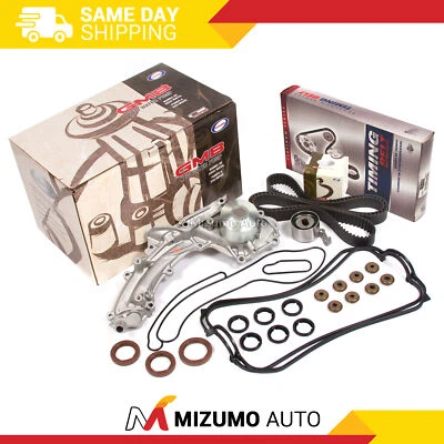 Kit de correa de distribución cubierta de válvula bomba de agua apta para Acura Legend sedán 4 puertas 3.2 C32A1 Foto 1 de 4